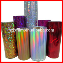 Film spécial multi lentille laser BOPP / Film hologramme transparent / décoration